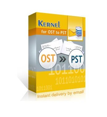 kernel ost to pst
